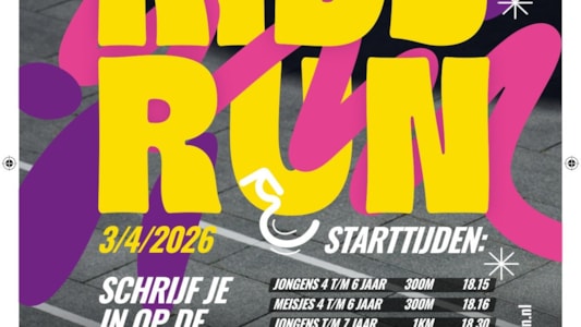 Schrijf je nu in voor de Blosse kidsrun