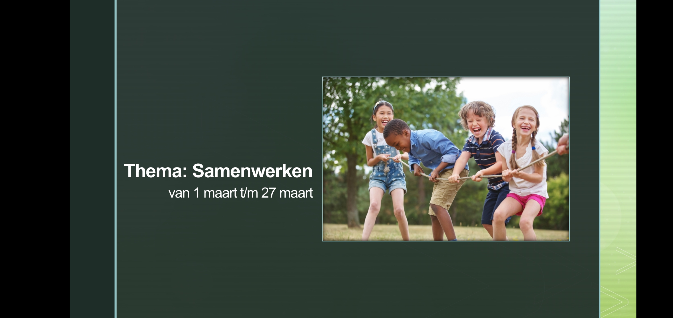 Thema samenwerken