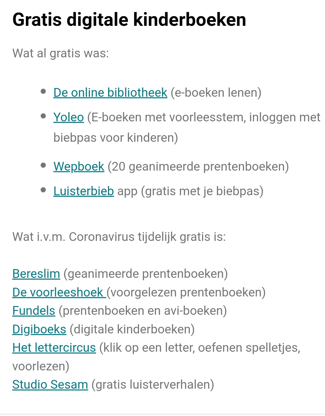 Gratis digitale kinderboeken! 