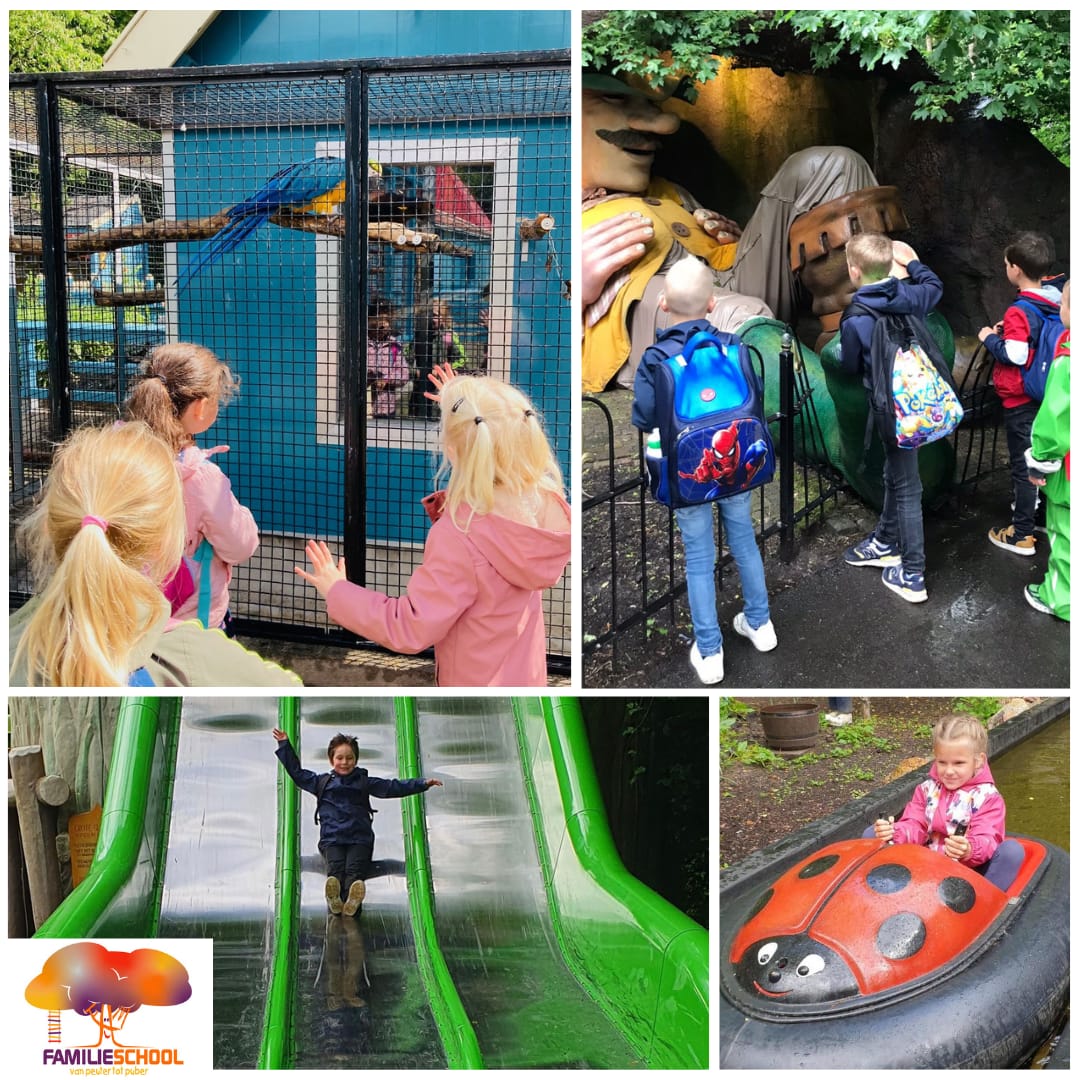 Afgelopen twee weken zijn de kinderen op schoolreisje geweest naar Sprookjeswonderland, Linnaeushof, Drievliet, het Scheepvaartmuseum en NEMO. 🚌😃 