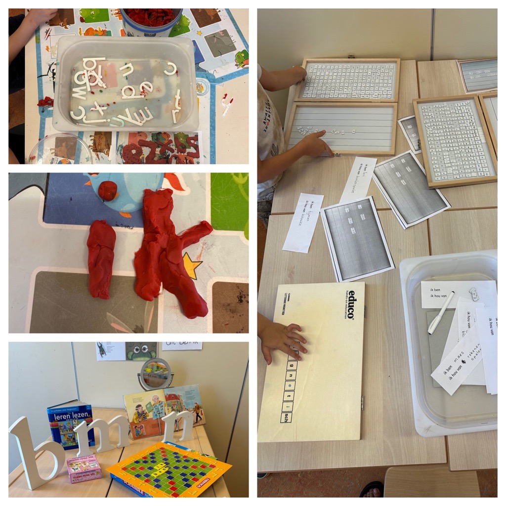 Groep 3 maakt kennis met letters. 🔤