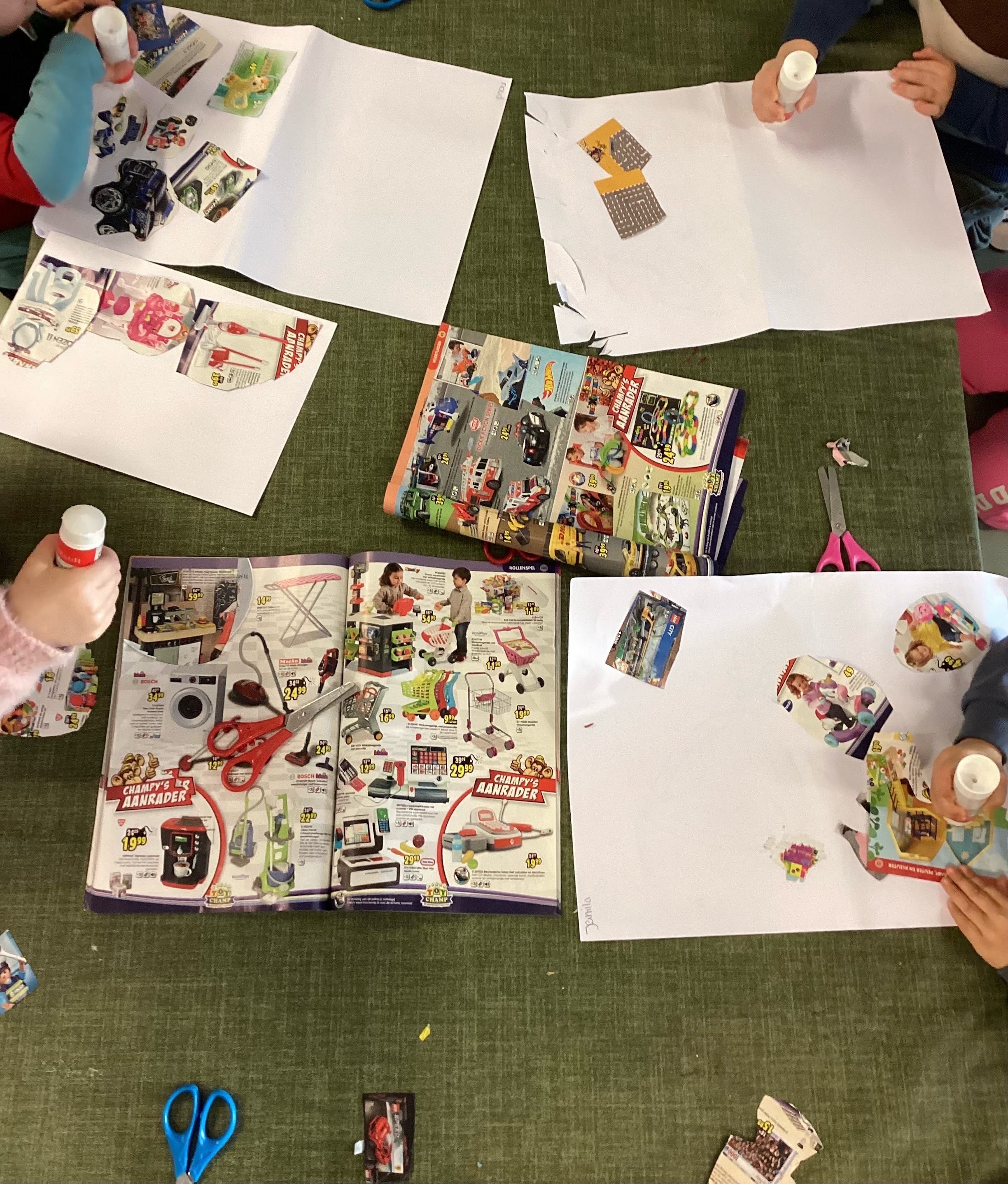 Verlanglijstje bij de peuters 🎁