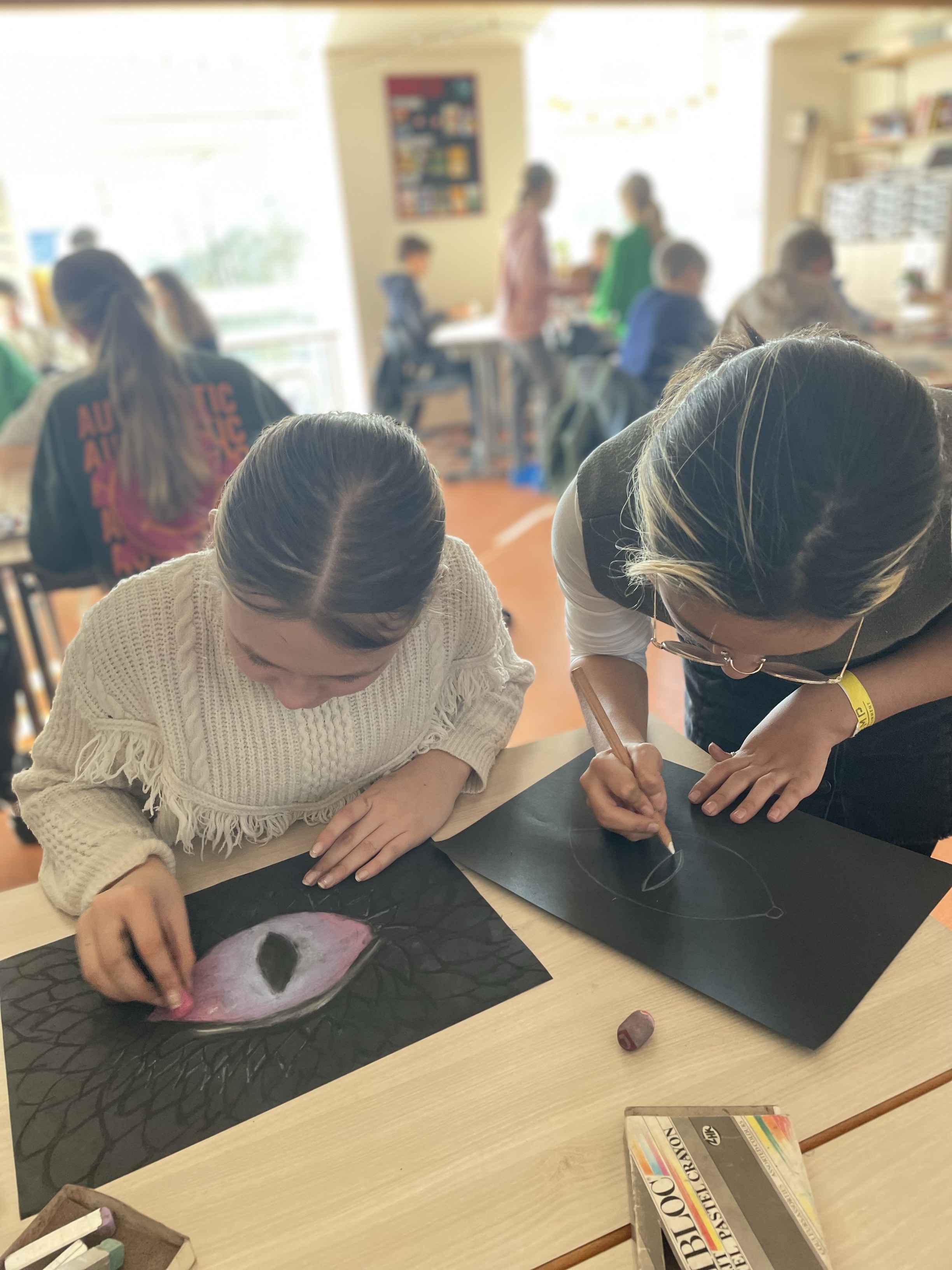 Thema Kunst in groep 8 🖼️🎨