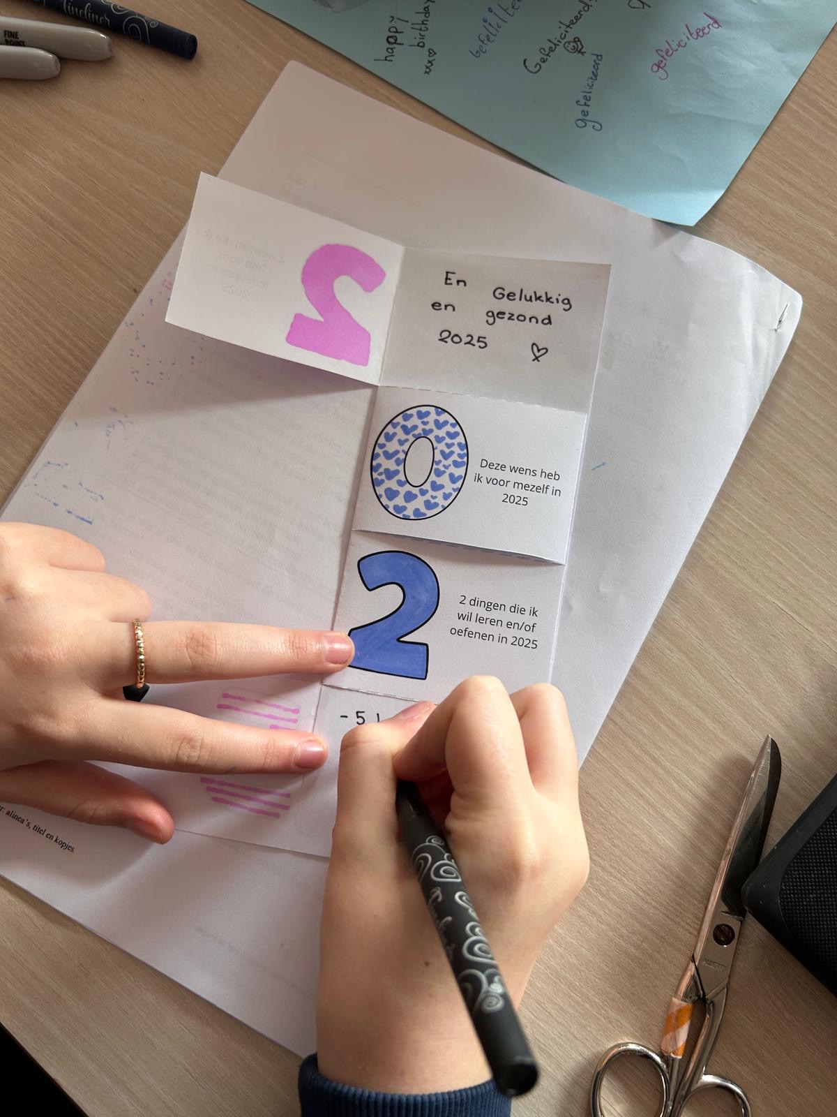 Groep 8 is gestart met goede voornemens! ✨