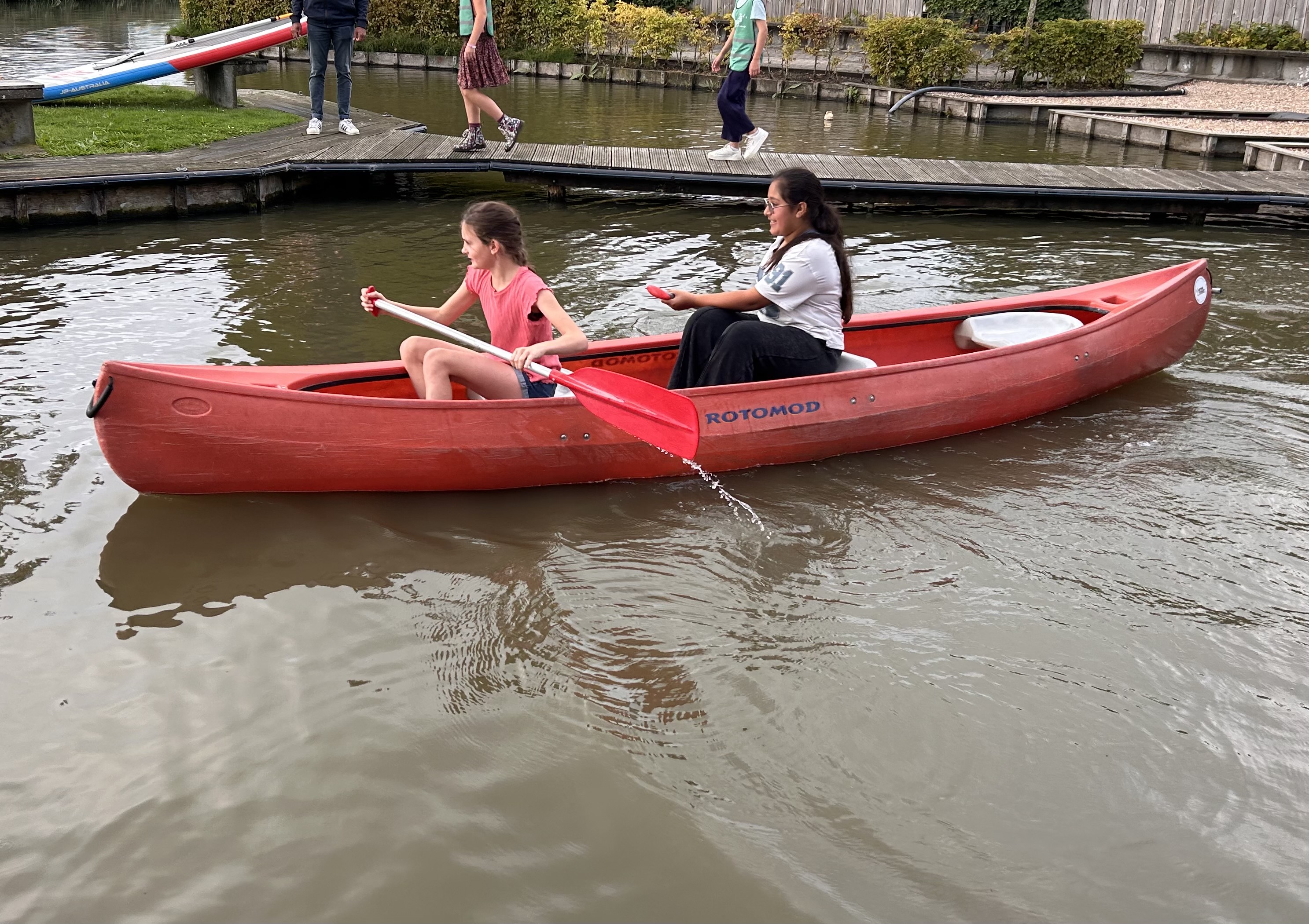 Groep 8 was vorige week op kamp! 🌊🚣‍♂️
