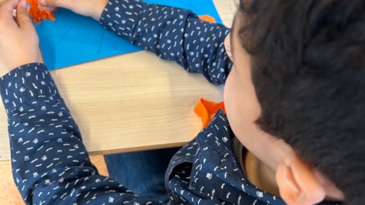 In de groepen 5 werken ze aan het thema: