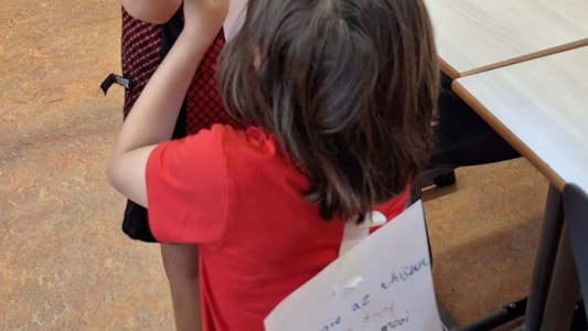 Tijdens een les HIRO hebben de kinderen in de groepen 4 elkaar complimenten gegeven. 🤩