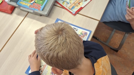 Mandjeslezen in groep 4! ππ